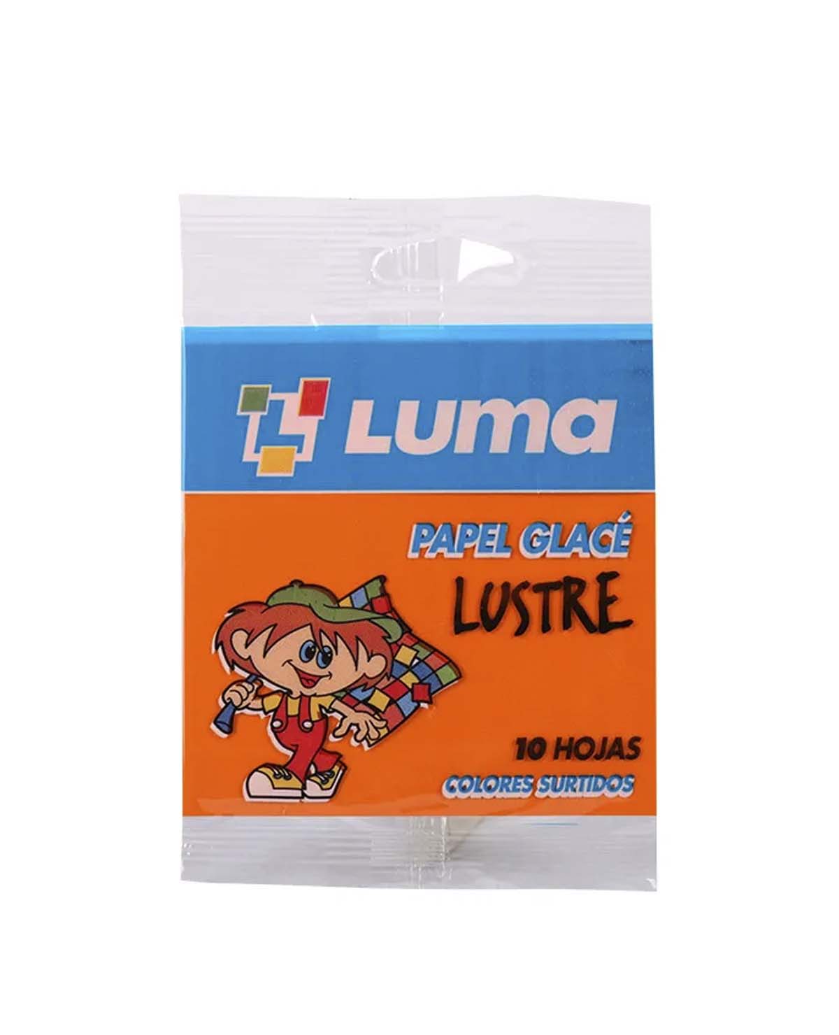 Papel Glace Luma Lustre Sobre x 10 Un